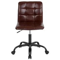 Emma And Oliver Home Office Armless Task Office Chair With Tufted Back/Seat -Furniture Specialty Store GUEST 3cc137eb 48fc 4acb abd6 a0c841296a67