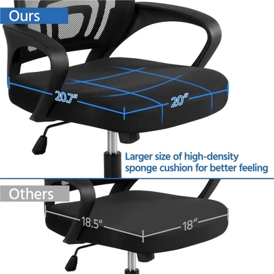 Yaheetech Adjustable Ergonomic Computer Chair Office Chair 6 Yaheetech Adjustable Ergonomic Computer Chair Office Chair - Image 4