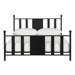 Lisa Contemporary Metal Bed Black - Room & Joy -Furniture Specialty Store GUEST 3df7dfcf 6282 49df a542 005f9536db07