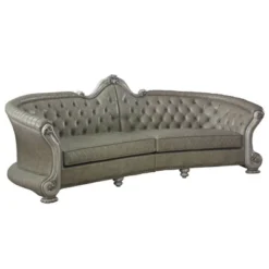 113" Dresden PU Sofa Vintage Bone White - Acme Furniture -Furniture Specialty Store GUEST 3e344960 084c 4c75 8d40 66724a2b88d7