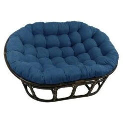 63"x45" Double Papasan With Micro Suede Cushion - International Caravan -Furniture Specialty Store GUEST 3e94c58a 9106 464f 98fc 8821e480a35b