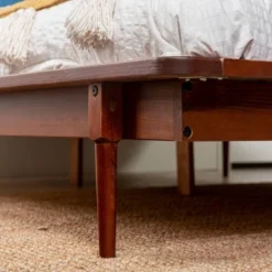 Boho Solid Wood Spindle Platform Bed - Saracina Home -Furniture Specialty Store GUEST 3eed612c 8a92 4ef4 835b fe0d274d907d