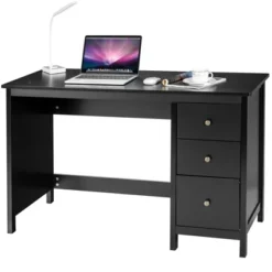 Computer Desk Study Writing Desk Home Office Workstation With 3 Drawers WhiteBlack -Furniture Specialty Store GUEST 3f835b9e c772 4bed b549 5d7148d17bb6
