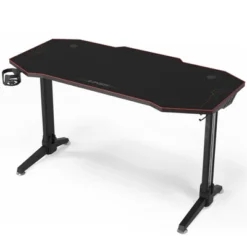 Costway 55'' Gaming Desk T-shaped Computer Desk W/ Full Mouse Pad & LED Lights -Furniture Specialty Store GUEST 3fe19e6c 147c 4a10 a831 a4f02bb8d3d5