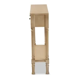 3 Drawer Calvin Wood Entryway Console Table - Baxton Studio -Furniture Specialty Store GUEST 3fe6b9a6 e73d 44bc 918c 719c31c3f6dc