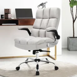 Costway High Back Big & Tall Office Chair Adjustable Swivel W/Flip-up Arm 16 Costway High Back Big & Tall Office Chair Adjustable Swivel W/Flip-up Arm -Furniture Specialty Store GUEST 409499a7 f693 4d35 ac70 e4cc9a1c9e1c