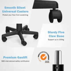 Tangkula Armless Mesh Office Chair Ergonomic Swivel Computer Desk Chair Height Adjustable Task Chair For Adults And Kids -Furniture Specialty Store GUEST 40aebd33 2d93 46f8 8fdb b9e8d7777c7d