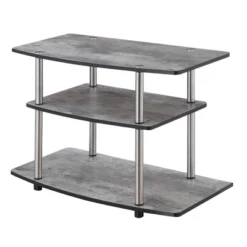 Designs2Go 3 Tier TV Stand For TVs Up To 32" - Breighton Home -Furniture Specialty Store GUEST 4105ca53 1f8e 48c7 a6ca be3714408f80