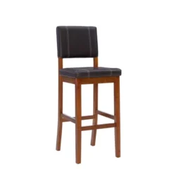 Milano Padded Barstool Upholstered Seat & Back - Linon -Furniture Specialty Store GUEST 411061d8 89eb 465f 95e2 dd55b6a03fd8
