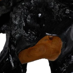 Contemporary Teak Wood Console Table Gold - Olivia & May -Furniture Specialty Store GUEST 411f0bee b070 4a50 a07b da24839fa90d