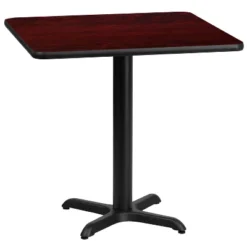 Emma And Oliver 30" Square Laminate Table Top With 22"x22" Table Height Base -Furniture Specialty Store GUEST 413ea3a6 d398 4d47 bf4c 4e7002e6e93b
