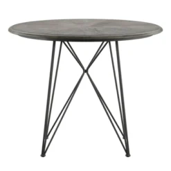 42" Nowell Round Counter Height Table Iron/Gray Finish - Inspire Q -Furniture Specialty Store GUEST 41482a99 859a 4874 a7c4 01b62f31d4ee