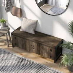 Shash Farmhouse Storage Bench Reclaimed Oak - MiBasics -Furniture Specialty Store GUEST 41a8ab92 4496 4cee b588 5d5c468fa640