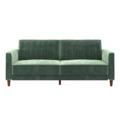 Pin Tufted Velvet Transitional Futon - Room & Joy -Furniture Specialty Store GUEST 42558902 379d 4c73 83dd d53d828ec34f