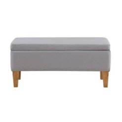 42″ Mico Storage Ottoman Natural - Boraam