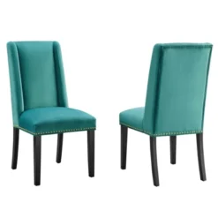 Set Of 2 Baron Performance Velvet Dining Chairs - Modway -Furniture Specialty Store GUEST 4399138c 88c2 4559 bcd0 16a66ab78569