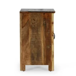 Greenler Boho Handcrafted 2 Door Wood Sideboard Natural/Multi Colored - Christopher Knight Home -Furniture Specialty Store GUEST 443c9cbf 7e95 4385 b8a1 db237c6de309