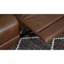 Gilbert Leather Manual Reclining Sofa Brown - Abbyson Living -Furniture Specialty Store GUEST 443ef4a2 8110 4b29 a627 dd6e2d834b8a