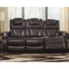 Warnerton Power Recliner Sofa With Adjustable Headrest Chocolate - Signature Design By Ashley -Furniture Specialty Store GUEST 448103b8 b948 4910 9839 6d6a39dc40b6