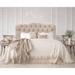 Queen Tufted Headboard Velvet Pearl - Skyline Furniture -Furniture Specialty Store GUEST 44ebb7fd c3ac 46b3 bc84 5664f489ab91