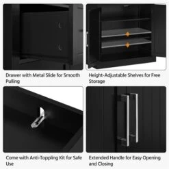 Yaheetech 72.5" H Kitchen Pantry Cabinet With Adjustable Shelves For Kitchen, Dining Room -Furniture Specialty Store GUEST 45a1ebf4 b2d8 42cd ba61 3db8b42c0353