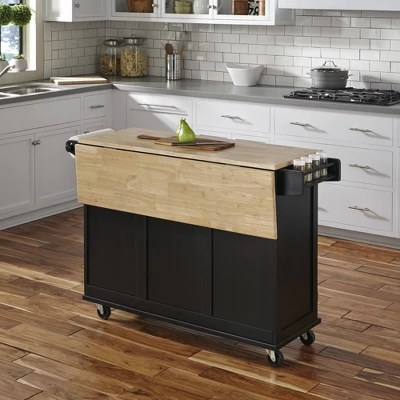 Dolly Madison Kitchen Cart With Wood Top - Home Styles 3 Dolly Madison Kitchen Cart With Wood Top - Home Styles