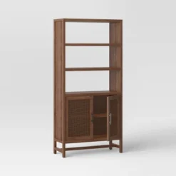 70.5" Warwick Storage Bookcase Brown - Threshold™ -Furniture Specialty Store GUEST 46ae97f5 fc29 41f5 892e 2cbc43ad251a