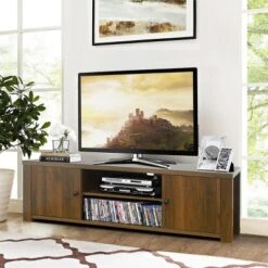 Costway TV Stand For TV's Up To 65'' W/Storage Cabinets & Shelves -Furniture Specialty Store GUEST 470f9470 6975 4b5d 9ab3 b249404ed1e9