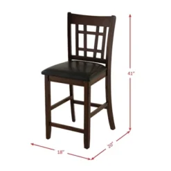 Sam Pub Side Chair Set Cherry - Picket House Furnishings -Furniture Specialty Store GUEST 476a00a2 79ab 4de3 9a61 1a8af4423e55