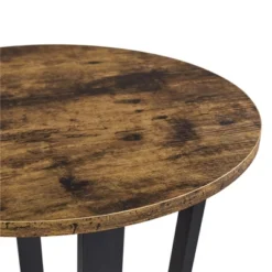 Yaheetech Industrial Side Table, Round Sofa Table With Storage Rack -Furniture Specialty Store GUEST 47be4bcd 0b25 4f2c 8f60 7daeec10a563