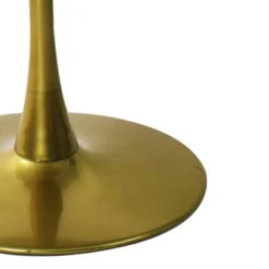 Harris+Bingo 5-Piece Round-Shaped Artificial Marble Dining Table Set With 4 Velvet Upholstered Chairs Gold Legs -Maison Boucle -Furniture Specialty Store GUEST 48186137 7ba5 4fb4 8b24 019760e91c33