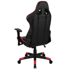 BlackArc Bravo Red Gaming Desk & Chair Set: High Back Gaming Chair With Lumbar Support & Adjustable Arms; Desk With Cupholder/Headphone Hook -Furniture Specialty Store GUEST 483440eb 0c55 462c abe3 d381f410a402 1