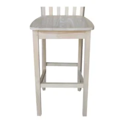 Slatback Barstool Unfinished - International Concepts -Furniture Specialty Store GUEST 485e464d 0b07 458a 8f96 90401bbb9f24