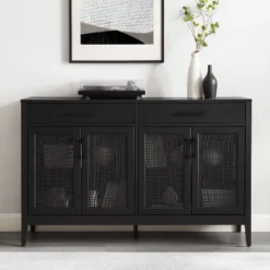 Milo Sideboard Black - Crosley -Furniture Specialty Store GUEST 48a85e66 47cf 46c8 a94e 7b1e7eb63e08