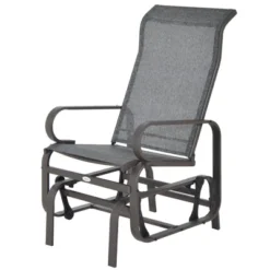 Outsunny Gliding Lounger Chair, Outdoor Swinging Chair With Smooth Rocking Arms And Lightweight Construction For Patio Backyard -Furniture Specialty Store GUEST 48baf4fe 624e 450b ab79 47417ab6dc23