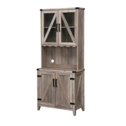 Wall Bar Cabinet With Glass Doors - Home Source -Furniture Specialty Store GUEST 4950bd1e a630 4886 9824 e469b292f100