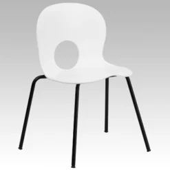 Flash Furniture HERCULES Series 770 Lb. Capacity Designer Plastic Stack Chair With Black Frame -Furniture Specialty Store GUEST 497bcdf8 c9ed 487a 95fd d79d9b19d9b5