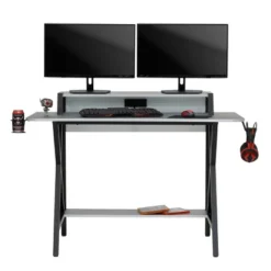 Challenger Gaming Table Black/Silver - SD Gaming -Furniture Specialty Store GUEST 497d0214 9b6d 4957 9c2e f60759a21eec