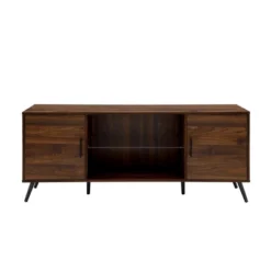 2 Door Mid-Century Modern Wood Storage TV Stand For TVs Up To 65" - Saracina Home -Furniture Specialty Store GUEST 49853bf3 b9f4 42e9 9797 872d2fc51fcb