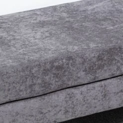 HOMCOM 47.75 Inches End Of Bed Bench, Upholstered Entryway Bench With Double Layer Seat Cushions And Steel Legs, Bedroom Bench -Furniture Specialty Store GUEST 4a3e6c3e 3ebf 4649 a2d4 711560d66ca3