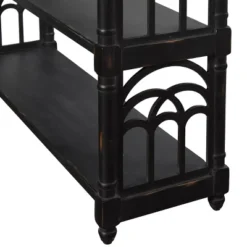 3 Tier Console Table Distressed Black - Stylecraft -Furniture Specialty Store GUEST 4ab3cfed 4aac 4e33 b14b 213df8bf476a