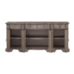 Gio 4 Door 4 Drawer Credenza Brown - Treasure Trove Accents -Furniture Specialty Store GUEST 4ac379a8 cbbe 4c91 8a17 39b230240a0a