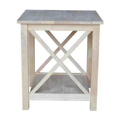 Hampton End Table - International Concepts 4 Hampton End Table - International Concepts - Image 2