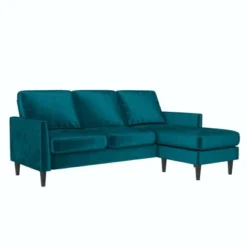 Winston Reversible Sofa Sectional Green Velvet - Mr. Kate -Furniture Specialty Store GUEST 4b436467 7cb6 49bd a56a 2dbd97b6c770