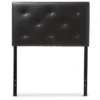 Twin Baltimore Modern And Contemporary Faux Leather Upholstered Headboard - Baxton Studio -Furniture Specialty Store GUEST 4beb6234 0413 4f03 8e35 f0713cbc9f76