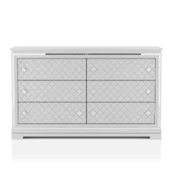 Tenaya 6 Drawer Dresser Silver - HOMES: Inside + Out -Furniture Specialty Store GUEST 4ccbaa57 e889 41f1 a00d 4a2ae9d2966b