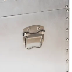 Serge Metal 2 Drawer Accent Storage Chest Silver - Baxton Studio -Furniture Specialty Store GUEST 4d129b3f 3195 4bcb 960a 93e66b54a8c3