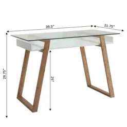Oslo Sundance Desk White - Breighton Home -Furniture Specialty Store GUEST 4de875a0 211c 458a 92a8 7e27607108e0