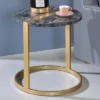 Aldergrove Round Side Table Gold/Black - MiBasics -Furniture Specialty Store GUEST 4e4eb9f6 adb3 4974 803f ce0d7e8e8280