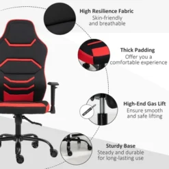 Vinsetto High Back Racing Style Gaming Office Chair Home Computer Task Chair With Armrest, Seat On Wheels, Tilt 12 Vinsetto High Back Racing Style Gaming Office Chair Home Computer Task Chair With Armrest, Seat On Wheels, Tilt -Furniture Specialty Store GUEST 4ef55ddb bb00 47be 8a52 e710e3230215